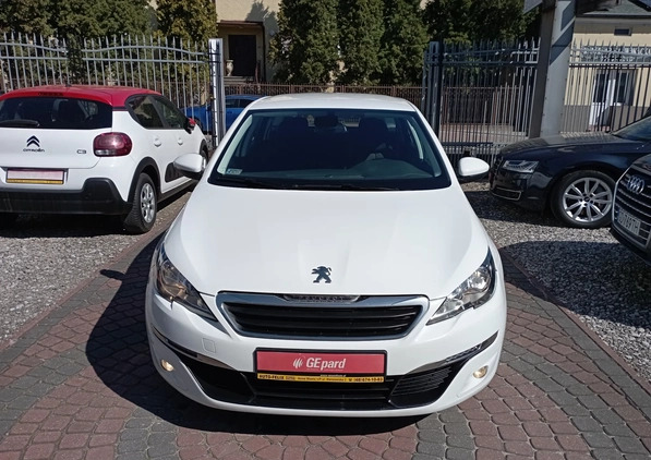 Peugeot 308 cena 37900 przebieg: 139000, rok produkcji 2016 z Skórcz małe 172